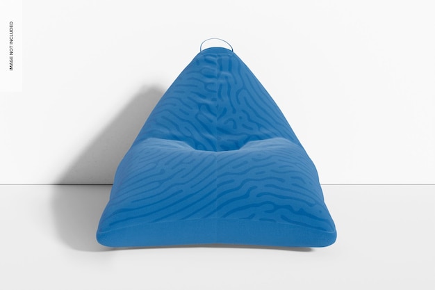 Maquette De Fauteuil Poire Triangulaire, Vue De Face