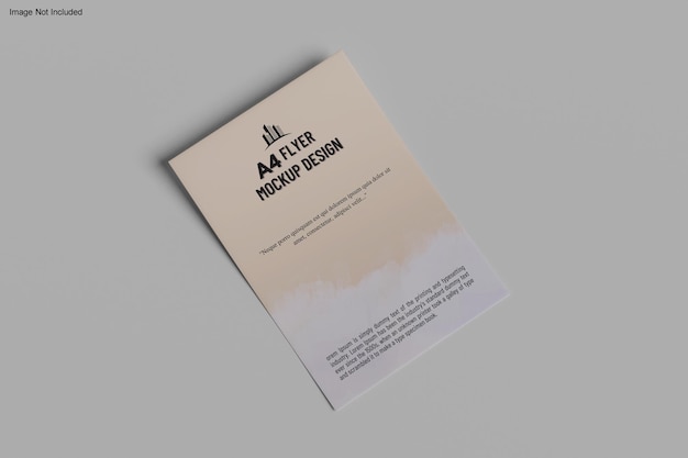 maquette de flyer