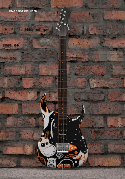 PSD maquette de guitare