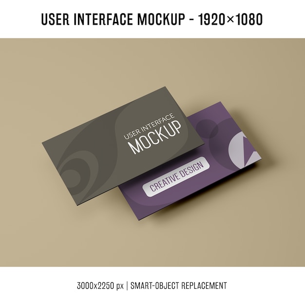Maquette de l&#39;interface utilisateur