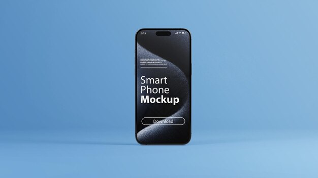 Une Maquette De L'iphone 15 Pro Max