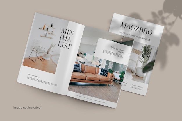 Maquette de magazine