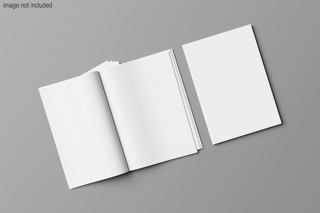 Une maquette de magazine