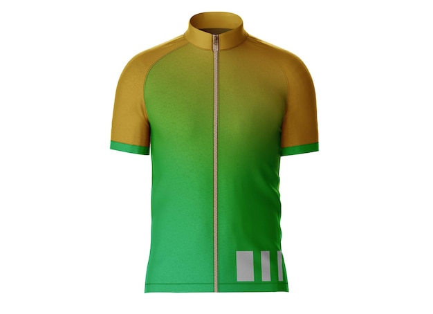 PSD maquette de maillot de cyclisme