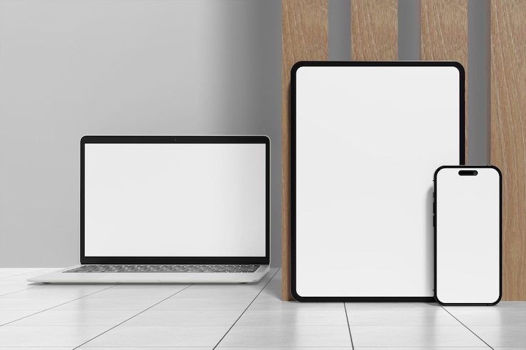 PSD maquette multi-appareils
