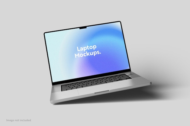 Maquette Photoshop pour ordinateur portable
