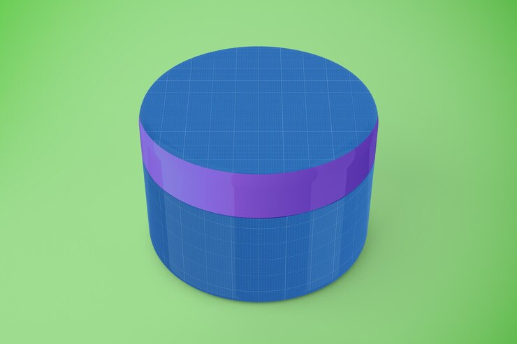 PSD maquette de pot cosmétique