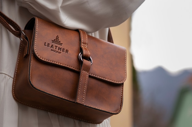 Maquette De Sac à Main En Cuir Véritable Pour Femme