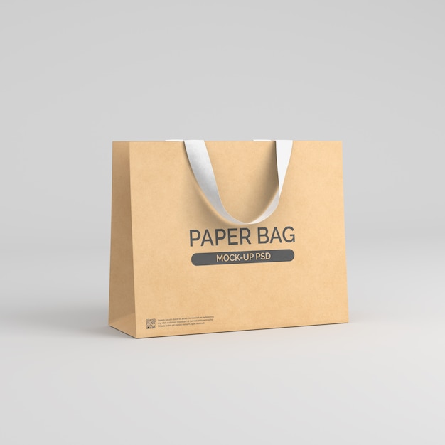 Maquette De Sac En Papier