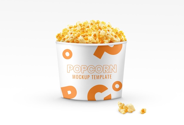 Maquette De Seau à Pop-corn