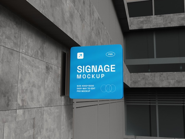 Maquette de signalisation moderne City Street