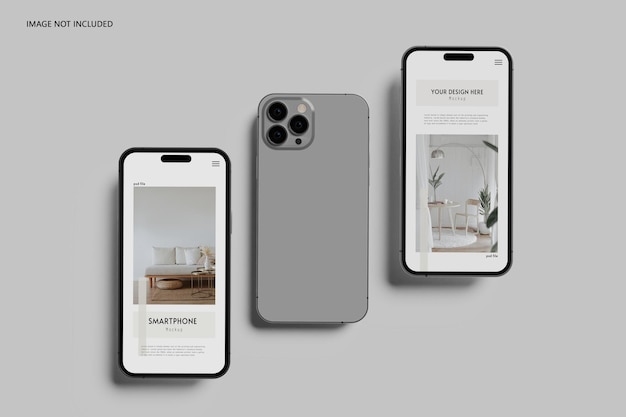 Maquette de smartphone 13 pro max