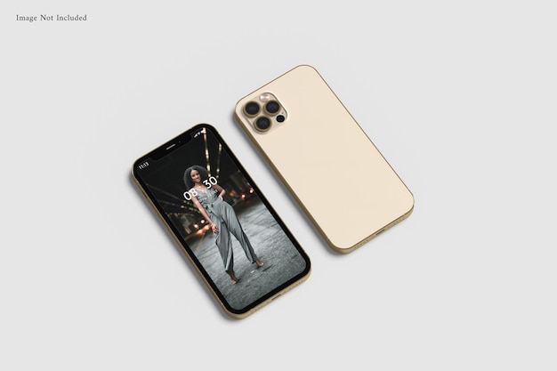 Maquette de smartphone moderne et réaliste