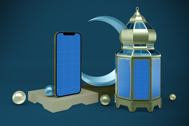 Maquette de smartphone Ramadan