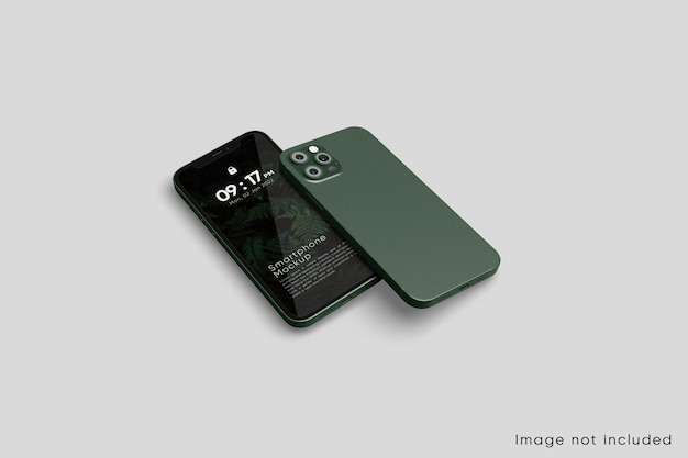 PSD maquette de smartphone