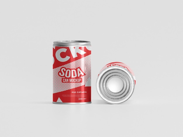 Maquette De Soda En Aluminium