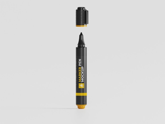 Maquette de stylo marqueur