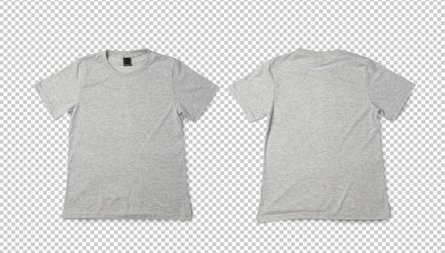 Maquette de t-shirt gris