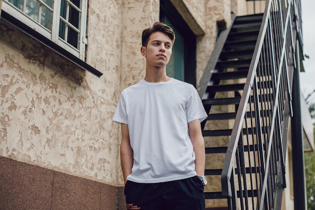 Une maquette de T-shirt