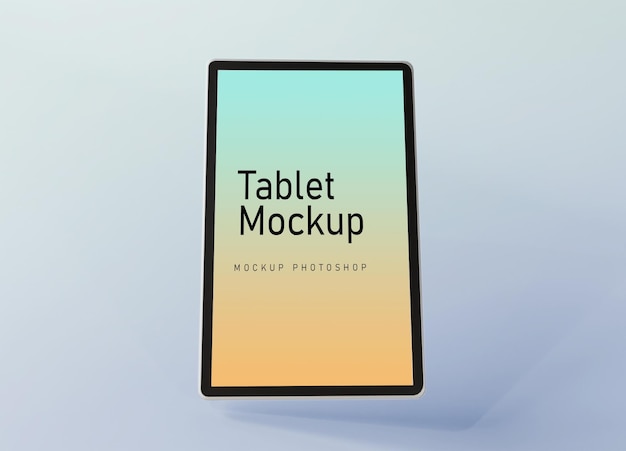 PSD la maquette de tablette est un concept de tablette