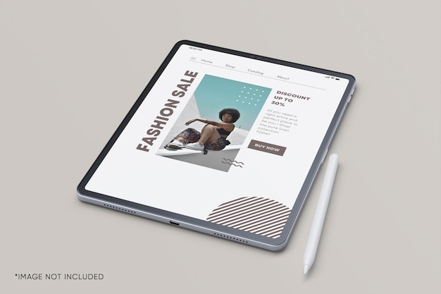 Maquette De Tablette Moderne Et Minimale Psd Premium