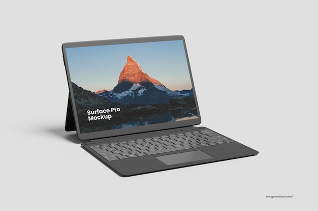 Maquette de tablette Surface Pro