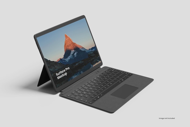 Maquette de tablette Surface Pro