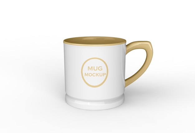 PSD maquette de tasse en céramique 3d 1