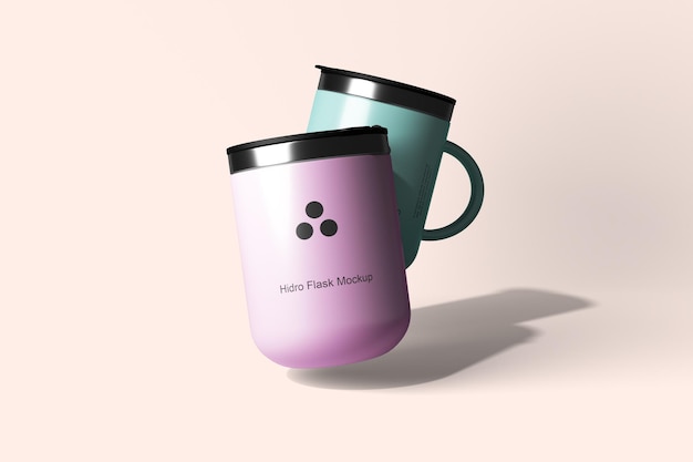 Maquette De Tasse Hidro Flask