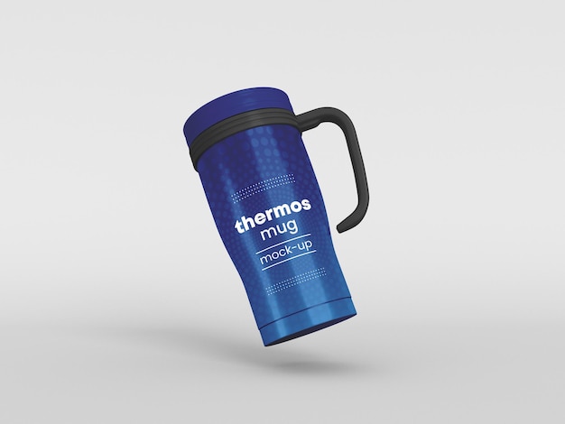 Maquette de tasse thermos