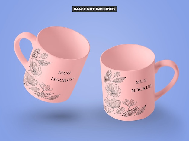 PSD maquette de tasse