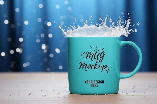 PSD une maquette de tasse