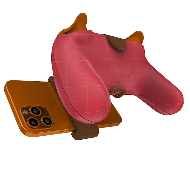 Maquette De Téléphone Gamepad