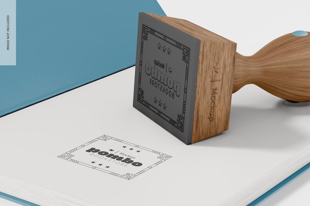 Maquette De Timbre Ex Libris, Gros Plan