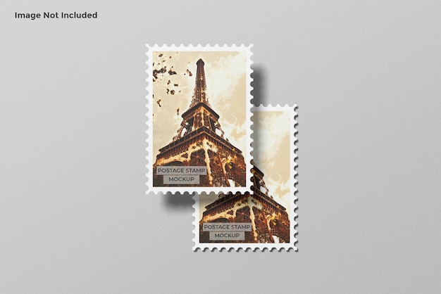 PSD maquette de timbre-poste