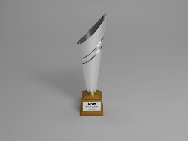 maquette de trophée 3d