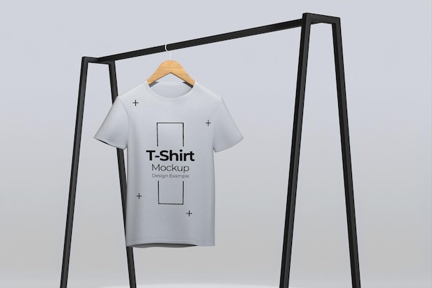 PSD maquette de tshirt homme