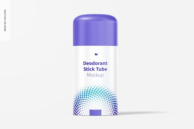 PSD maquette de tube de bâton de déodorant
