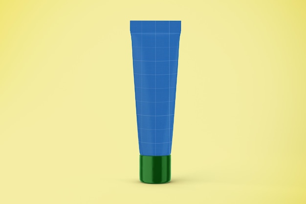 Maquette de tube de crème pour les mains