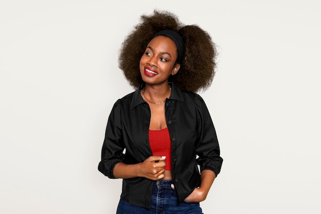 Maquette de veste féminine de mode décontractée psd