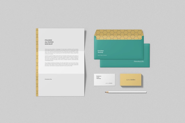 Maquettes de marque minimalistes