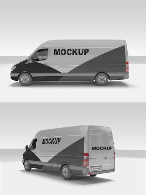 Maquettes de minibus