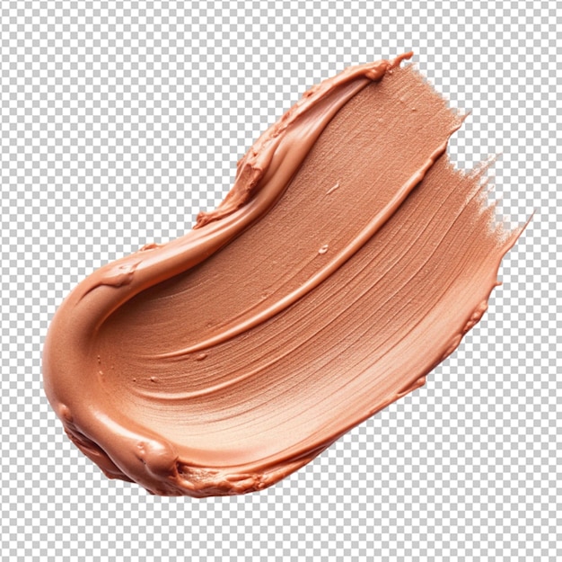 maquillage cosmétique tache de frottement ou de balayage