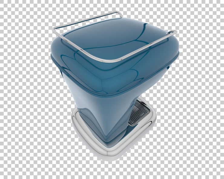 PSD máquina de café aislada sobre fondo transparente ilustración de renderizado 3d
