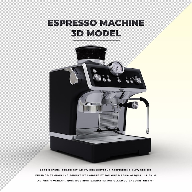 PSD máquina de espresso