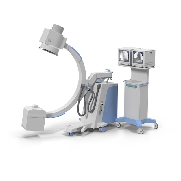 Máquina de rayos X de brazo C para imágenes médicas