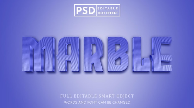 Marbel Subscribe 3d text style effect psd template premium