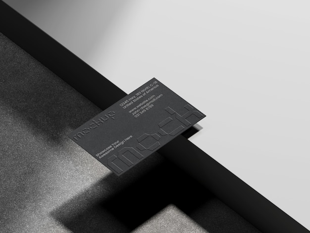Marca de color gris basalto con efecto de logotipo