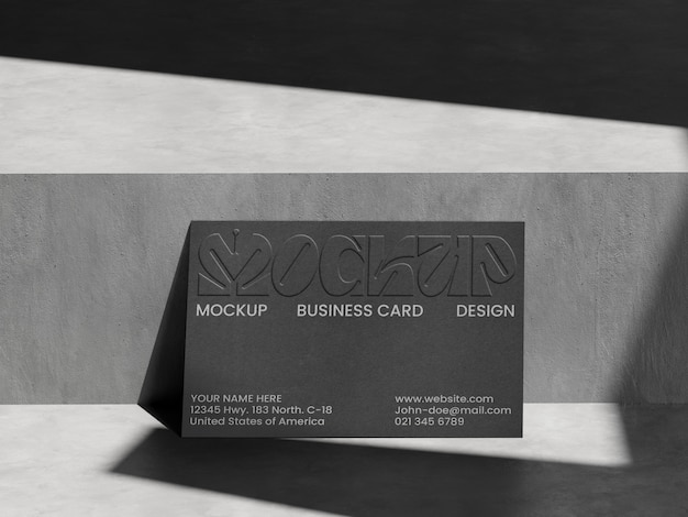 Marca de color gris basalto con efecto de logotipo