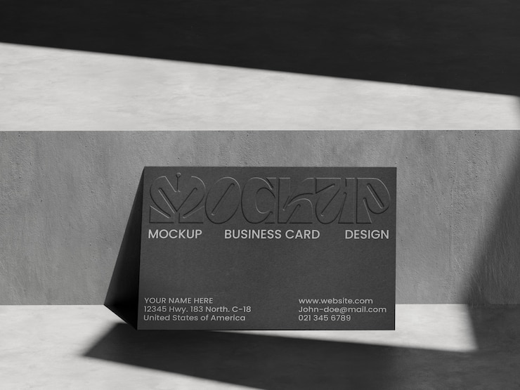 Marca de color gris basalto con efecto de logotipo